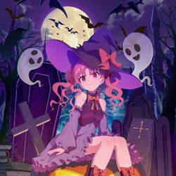 This is a pixiv picture whose title is ハロウィン黒子.
