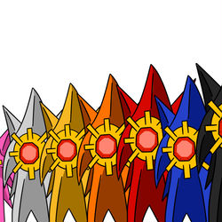 This is a pixiv picture whose title is キュウレンジャーです通してください.