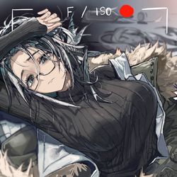 This is a pixiv picture whose title is 冬时.