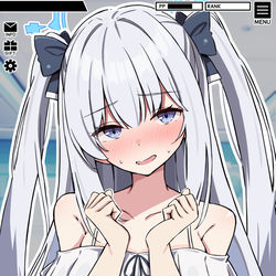 This is a pixiv picture whose title is 髪型チェンジ.