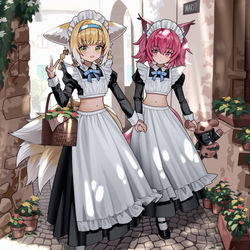 This is a pixiv picture whose title is 散步（委托稿件@Nioter）.