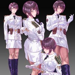 This is a pixiv picture whose title is 小说角色：武凛凛.