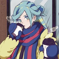 This is a pixiv picture whose title is サムくない？.