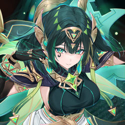 This is a pixiv picture whose title is ネフェル.