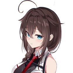 This is a pixiv picture whose title is 時雨.