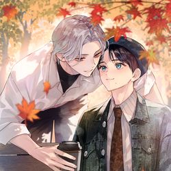 This is a pixiv picture whose title is 【商業BL】「六月の七星」37話掲載／公式ネップリ第2弾開催中.