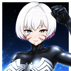 This is a pixiv picture whose title is 【NIKKE】リリーバイス┃Liliweiss.