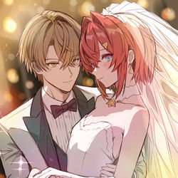 This is a pixiv picture whose title is ロックオン!!.