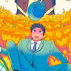 This is a pixiv picture whose title is ハロウィーン.