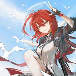 This is a pixiv picture whose title is 新約エクシア.