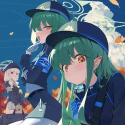 This is a pixiv picture whose title is ハイランダー.