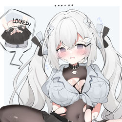 This is a pixiv picture whose title is 女警小可洛，好！.