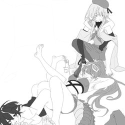 This is a pixiv picture whose title is 嘉维尔x水月x至简.