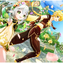 This is a pixiv picture whose title is 花神誕祭2025.