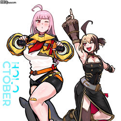 This is a pixiv picture whose title is Holoctober Day 26: Outfit Swap.
