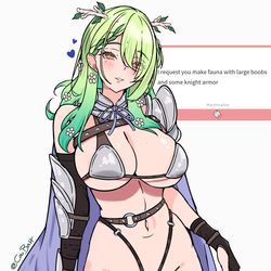 This is a pixiv picture whose title is LVL 99 Fauna.