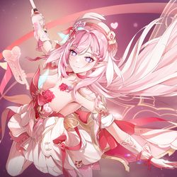 This is a pixiv picture whose title is Elysia.