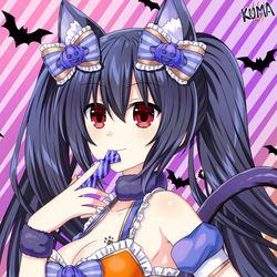 This is a pixiv picture whose title is Happy Halloween 2025 🎃.