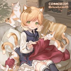 This is a pixiv picture whose title is Skebリクエスト　その４1.