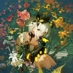 This is a pixiv picture whose title is 光照进来的地方.