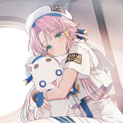 This is a pixiv picture whose title is 灯里ちゃんとアリア社長.