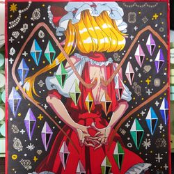 This is a pixiv picture whose title is 【東方】フラン.