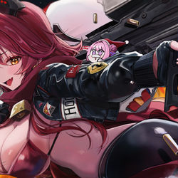 This is a pixiv picture whose title is 🧑‍🎄Doro & Red Hood.