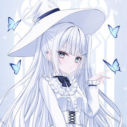 This is a pixiv picture whose title is 氷雪の魔女.