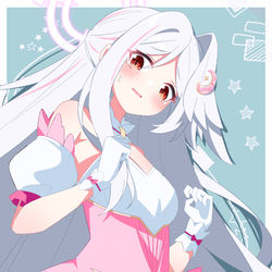 This is a pixiv picture whose title is テルミットホワイト…！うぅ…！恥ずかしい…！.