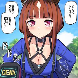 This is a pixiv picture whose title is ガジェットが何かを探知した！.