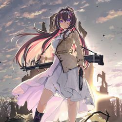 This is a pixiv picture whose title is ここから全ての物語へ….