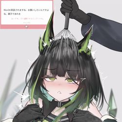 This is a pixiv picture whose title is MonMon.