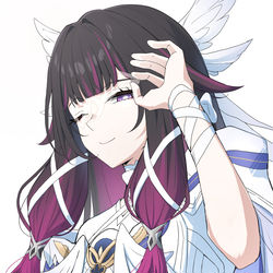 This is a pixiv picture whose title is Columbina.