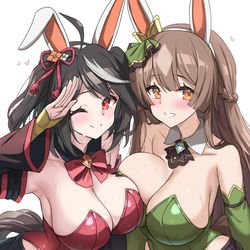 This is a pixiv picture whose title is バニーキタサト.