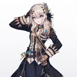 This is a pixiv picture whose title is day154 莲见嬷嬷卡🥰.