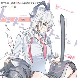 This is a pixiv picture whose title is 猫漂泊者おさわりマップ.