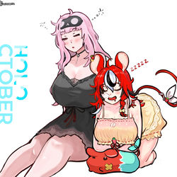 This is a pixiv picture whose title is Holoctober Day 29: Sleep.