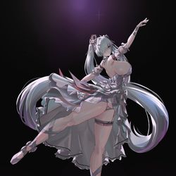 This is a pixiv picture whose title is シンデレラ(ニケ).