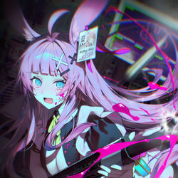 This is a pixiv picture whose title is 🐰.