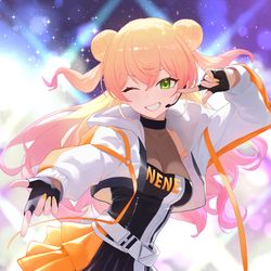 This is a pixiv picture whose title is nene synchronize.