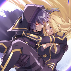 This is a pixiv picture whose title is 陰の双始者.