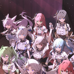 This is a pixiv picture whose title is STELLIVE.