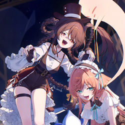 This is a pixiv picture whose title is はっぴーはろうぃん！🎃.