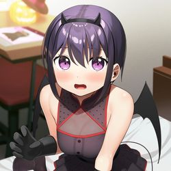 This is a pixiv picture whose title is あの子のサンカクin 10月.