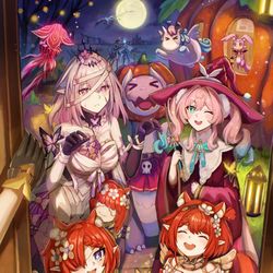 This is a pixiv picture whose title is Trick or Treat！.