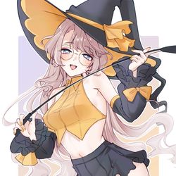 This is a pixiv picture whose title is 萬聖節🎃.