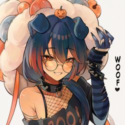 This is a pixiv picture whose title is Dottyscarlet (commission).