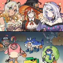 This is a pixiv picture whose title is ハロウィン.