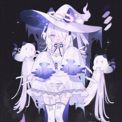 This is a pixiv picture whose title is happy halloween.