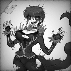 This is a pixiv picture whose title is 나이트메어 가메챤!.